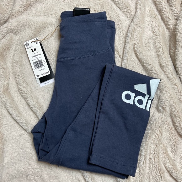 adidas Pants - Adidas Zoe Saldana jersey leggings XS blue